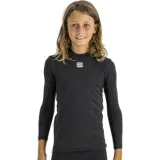 Dětské termo tričko s dlouhým rukávem SPORTFUL Td mid long sleeve kid top, black · záber 1