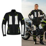 W-TEC Warao Lady bunda čierna-fluo - M rozšírená · záber 2