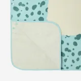 NABAIJI Detské pončo na kúpanie s motívom psíka zelené 1-3 r (73-95 cm) · záber 2