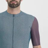Pánský cyklistický dres s krátkým rukávem SPORTFUL Checkmate jersey, huckleberry blue radiance · záber 5
