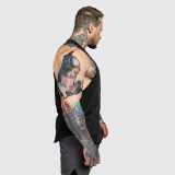 Tréningové tielko Iron Aesthetics Gym Tank, čierne · záber 5