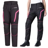 Dámske moto nohavice W-TEC Durmanes Lady Farba čierno-ružová, · záber 2