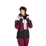Dámská lyžařská bunda NORTHFINDER NANETTE-510cherry · záber 1
