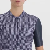 Dámský cyklistický dres s krátkým rukávem SPORTFUL Checkmate w jersey, galaxy blue chalck violet · záber 5