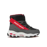 Chlapecké kotníkové zimní boty SKECHERS D Lites Mid black red · záber 3
