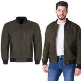 Moto bunda W-TEC Caravago Farba zelená, · záber 1