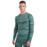 Pánské termo tričko s dlouhým rukávem 4F SEAMLESS UNDERWEAR M227-WAW25USEAM227-44A-OLIVE ALLOVER · záber 1