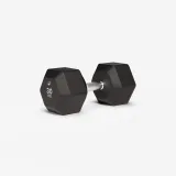 DOMYOS Šesťhranná činka Hex Dumbbell 30 kg pro bez · záber 1