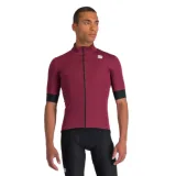 Pánská cyklistická bunda SPORTFUL Fiandre light no rain jacket short sleeve, red wine · záber 1