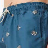 DECATHLON Pánske boardové šortky 100 Cycas na surfovanie modré S · záber 2
