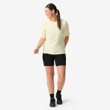 ROCKRIDER Unisex dres na horskú cyklistiku 500 krátky rukáv žltý M · záber 2