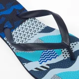 DECATHLON Detské žabky 500 Multo čierno-modré 27-28 · záber 2