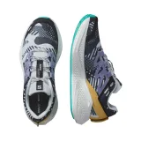 Pánská běžecká obuv SALOMON Aero Glide 3 Proto Pack M white black waterfall · záber 4