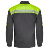 Moto pláštenka W-TEC Igava Farba čierna-fluo zelená, · záber 4