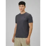 Pánské běžecké tričko s krátkým rukávem 4F TSHIRT FNK M1778-21A-BLACK ALLOVER · záber 2