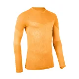 KIPSTA Futbalove spodné termotričko Keepdry dlhý rukáv oranžové XS · záber 1