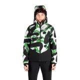 Dámska lyžiarska bunda NORTHFINDER KAYLEIGH-417greenprint · záber 3