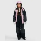 Snowboardová bunda membrána 10000 dívčí - růžová · záber 2