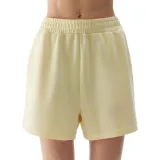 Dámské teplákové kraťasy 4F SHORTS CAS-WSS24TSHOF324-73S-LIGHT LEMON · záber 1
