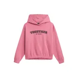 Dívčí mikina s kapucí 4F JUNIOR SWEATSHIRT-JAW23TSWSF639-54S-PINK · záber 4