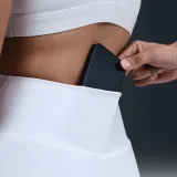 Dámska tréningová sukňa NIKE W NK ONE DF HR SKIRT CPSL SPD WHITE BLACK · záber 5