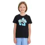 Dívčí tričko s krátkým rukávem 4F JUNIOR TSHIRT F2938-20S-DEEP BLACK · záber 1