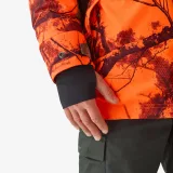SOLOGNAC Nepremokavá, hrejivá a nehlučná poľovnícka bunda Treemetic fluo 500 2XL · záber 2
