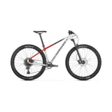 Horský bicykel MONDRAKER Chrono 29, bunker grey flame red vortex grey · záber 1