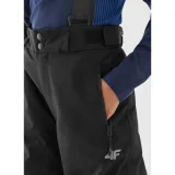 Chlapecké lyžařské kalhoty 4F JUNIOR TROUSERS FNK-JWAW24TFTRM656-20S-DEEP BLACK · záber 5