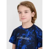Chlapecké tréninkové tričko s krátkým rukávem 4F JUNIOR TSHIRT FNK M1210-92A MULTICOLOUR 2 ALLOVER · záber 4