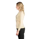 Dámske turistické tričko s dlhým rukávom NORTHFINDER RIYA-529creamwhite · záber 4
