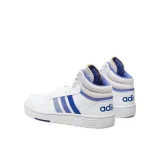 Pánská rekreační obuv ADIDAS Hoops 3.0 Mid cloud white blue spark semi cobalt blue · záber 3