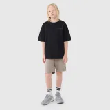 Chlapecké tričko oversize s nápisem - černé · záber 2