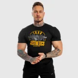 Pánske fitness tričko Iron Aesthetics Force, čierne · záber 1