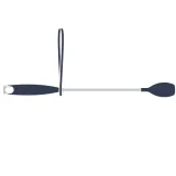 FOUGANZA Jazdecký bičík 140 Uni 49 cm tmavomodro-sivý bez · záber 2