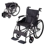 Mechanický skladací invalidný vozík inSPORTline Jakesully odľahčený • 13kg • do 100kg · záber 1