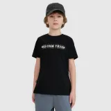 Chlapecké tričko s krátkým rukávem 4F JUNIOR TSHIRT M2186-20S-DEEP BLACK · záber 6