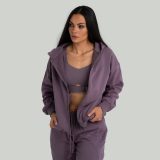 STRIX Women‘s Zip Hoodie Dusk - Velikost: XS | Barva: Fialová | Hmotnost: 0,8 kg | Balení: 27 · záber 1
