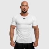 Pánske funkčné tričko Iron Aesthetics Performance, biele · záber 1