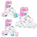 Raven Loret Glitter White/Mint/Pink - Velikost: 27-30 | Barva: Biela · záber 2