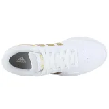 Dámská rekreační obuv ADIDAS Hoops 3.0 cloud white cloud white matt gold · záber 3