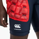 DECATHLON | CANTERBURY Detské spodné ochranné šortky na ragby R500 Canterbury modré 8-9 r (131-140 cm) · záber 2
