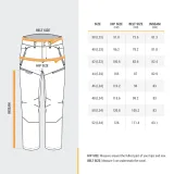 QUECHUA Pánske vodoodpudivé turistické nohavice SH500 zelené XL-2XL (L34) · záber 2