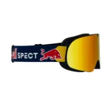 Lyžiarske okuliare RED BULL SPECT SOAR-11RE2, dark blue red snow - orange with red mirror cat. S2 - Farba: modrá · záber 1