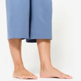 KIMJALY Dámske capri nohavice s vysokým pásom na jogu modré 3XL · záber 2