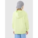 Chlapecká mikina s kapucí 4F JUNIOR SWEATSHIRT M1712-45N-CANARY GREEN NEON · záber 4