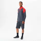 KIPSTA Futbalová mikina VIRALTO CLUB 1/2 zips sivo-červená 3XL · záber 1