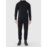 Pánska tréningová mikina so zipsom 4F SWEATSHIRT FNK M631-20S-DEEP BLACK · záber 4