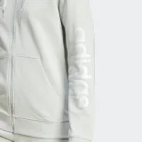 ADIDAS Dámska mikina s kapucňou na zips – sivá XS · záber 2