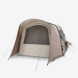 QUECHUA Rodinný nafukovací stan AirSeconds 4.2 Polycoton 4 o. béžový bez · záber 1